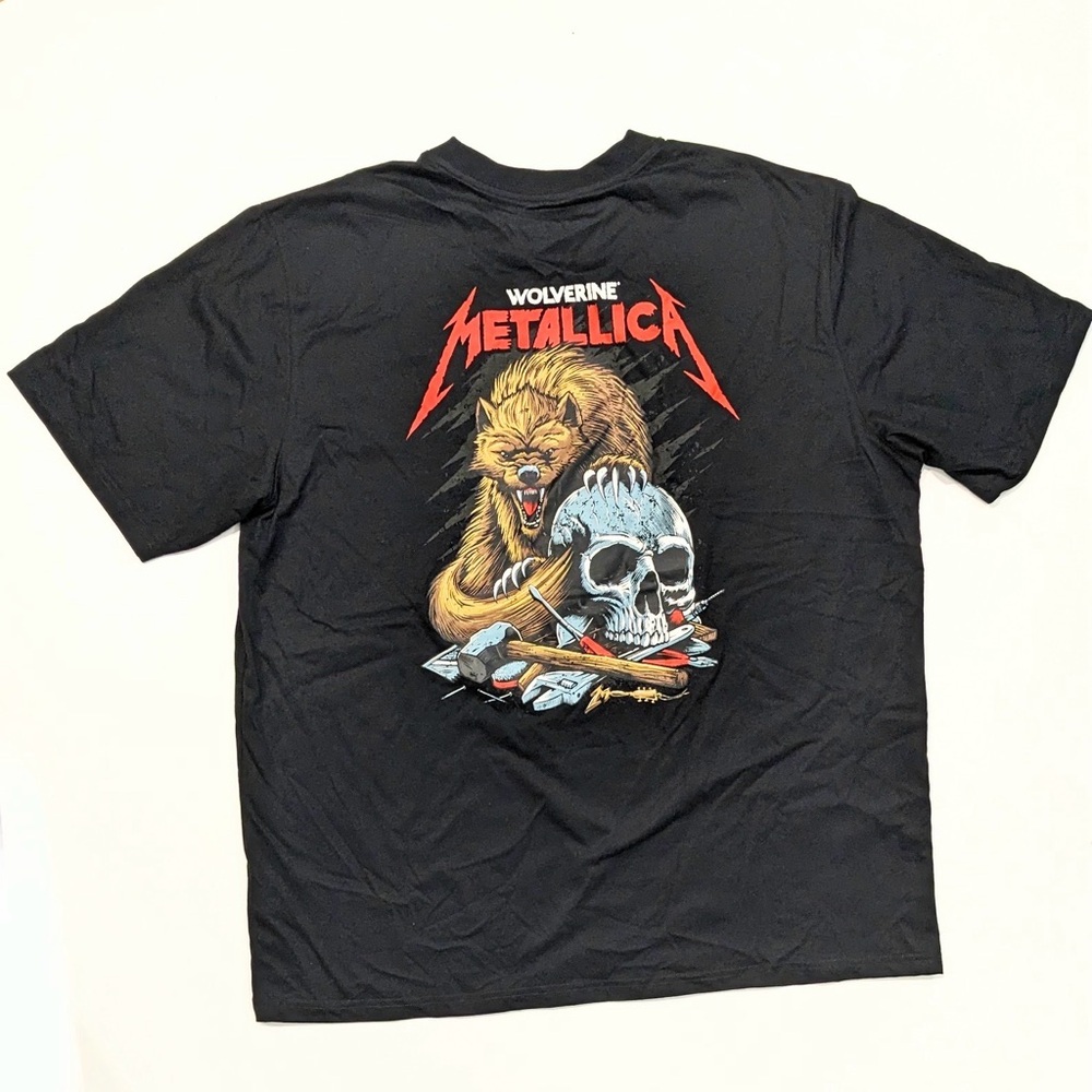 The Metallica Scholars Wolverine Size XLarge T Shirt Limited Edition